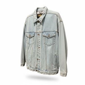 Cobra Men's Light Blue Denim Jacket